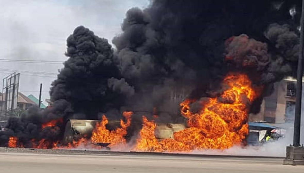 Tanker explosion