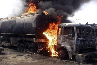 Just in: Many feared dead in Ogun tanker fire explosion