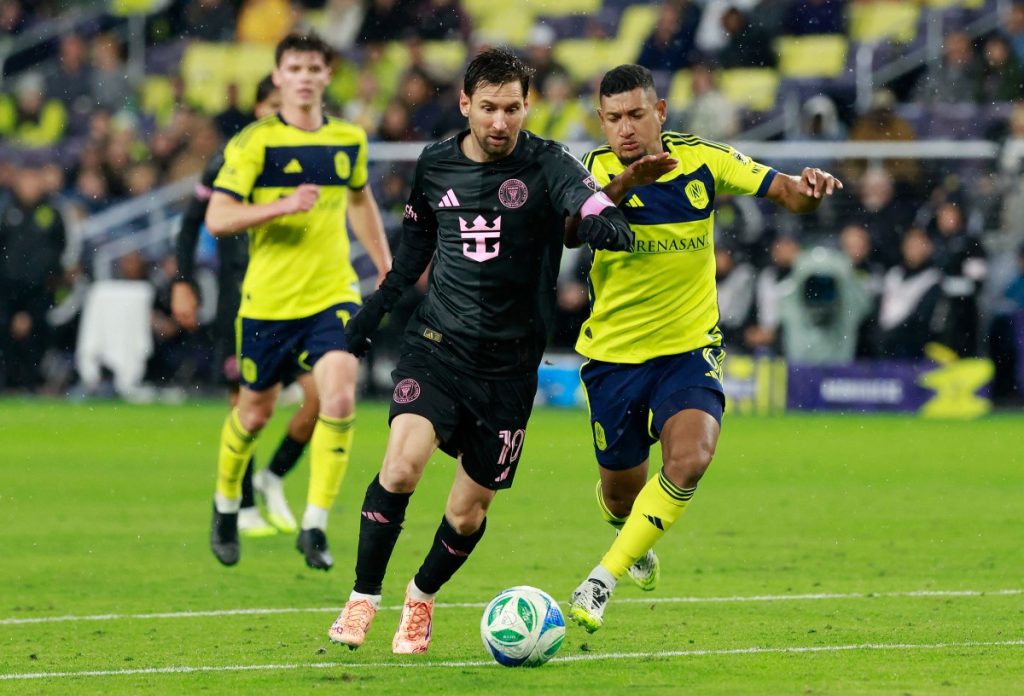 Messi scores but Inter Miami lose as Nashville stay alive in MLS Cup playoff series