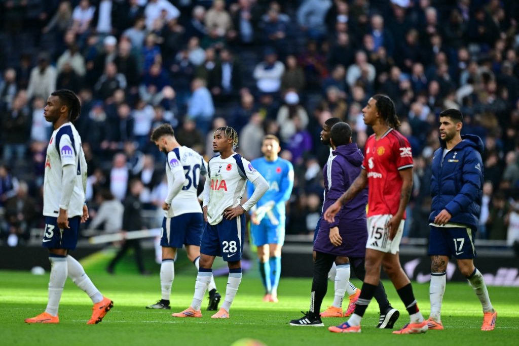 Man Utd have room to ‘grow’, says Amorim after Spurs setback