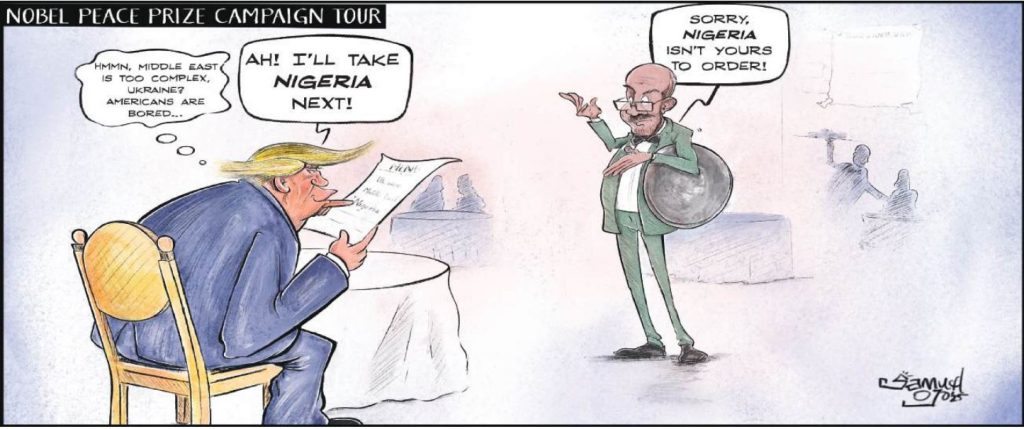 Cartoon: 'Naija no be Libya'