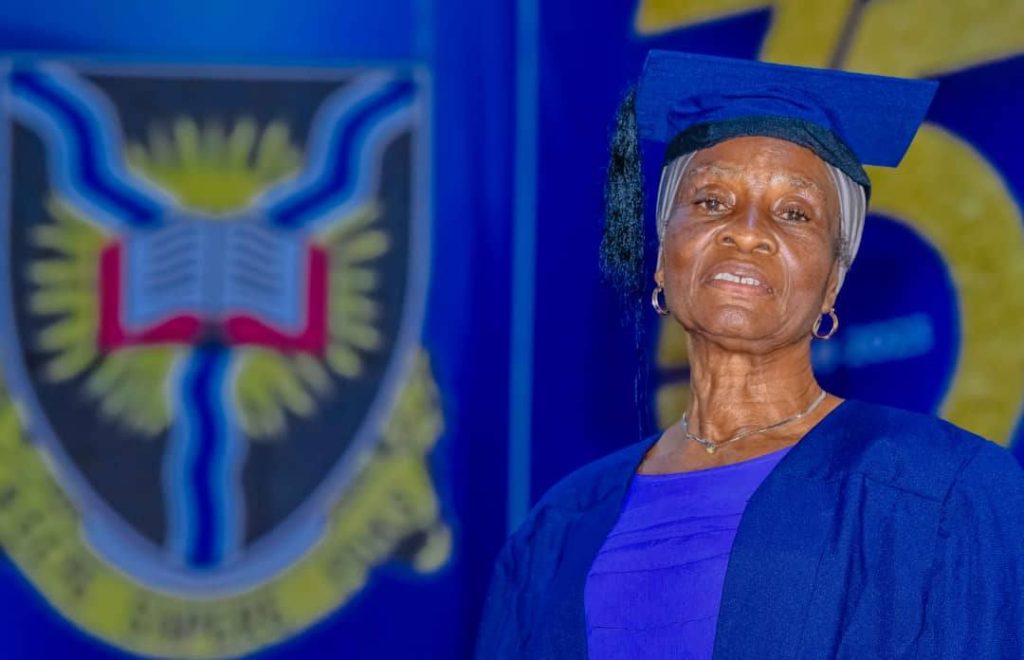 Photos: 69-year-old woman matriculates as undergraduate at University of Ibadan
