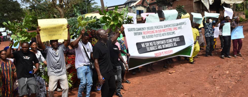 Enugu community protests alleged land grab by firm