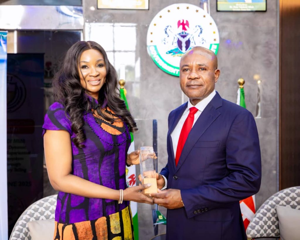 Gov Mbah bags AFRIFF Excellence Award, vows to restore Enugu’s Preeminence as a creative hub