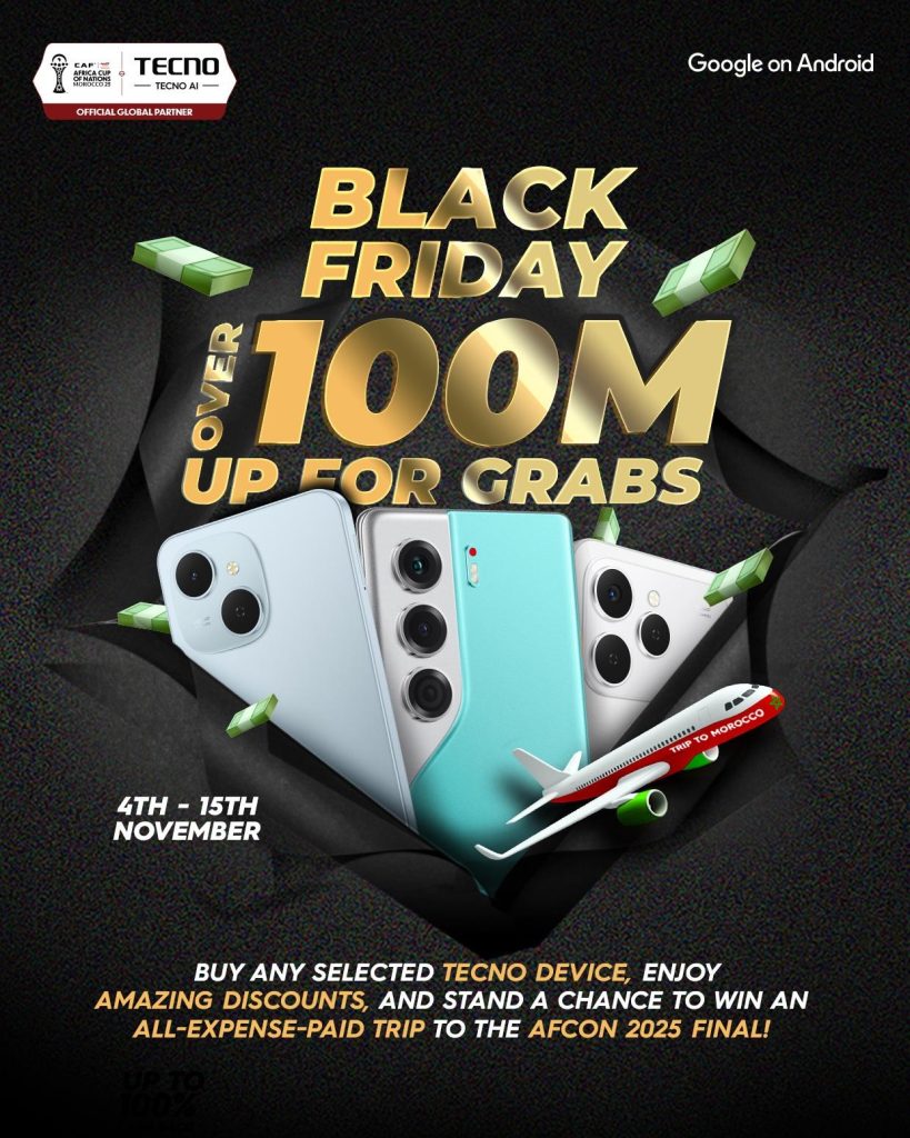 Join the excitement as TECNO’s Black Friday Sales kicks off: Special Offers for new gadgets Spark Slim and Megapad SE/Pro