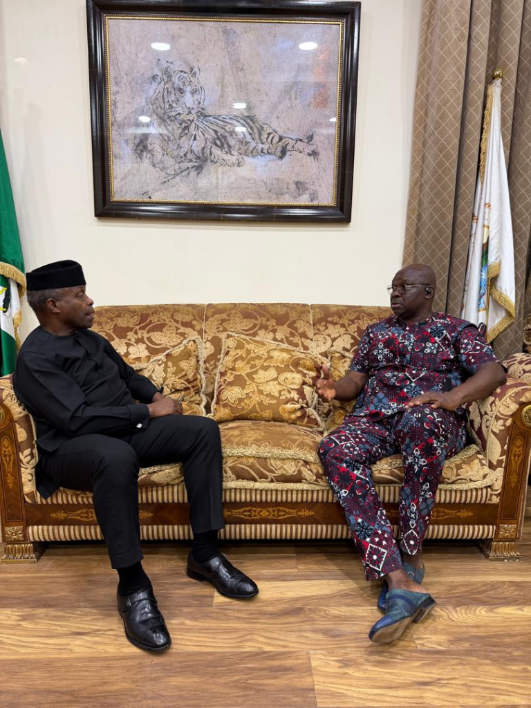 Osinbajo visits Fayose ahead of 65th Birthday Celebration