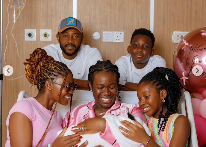 Comedian Real Warri Pikin welcomes third child with husband