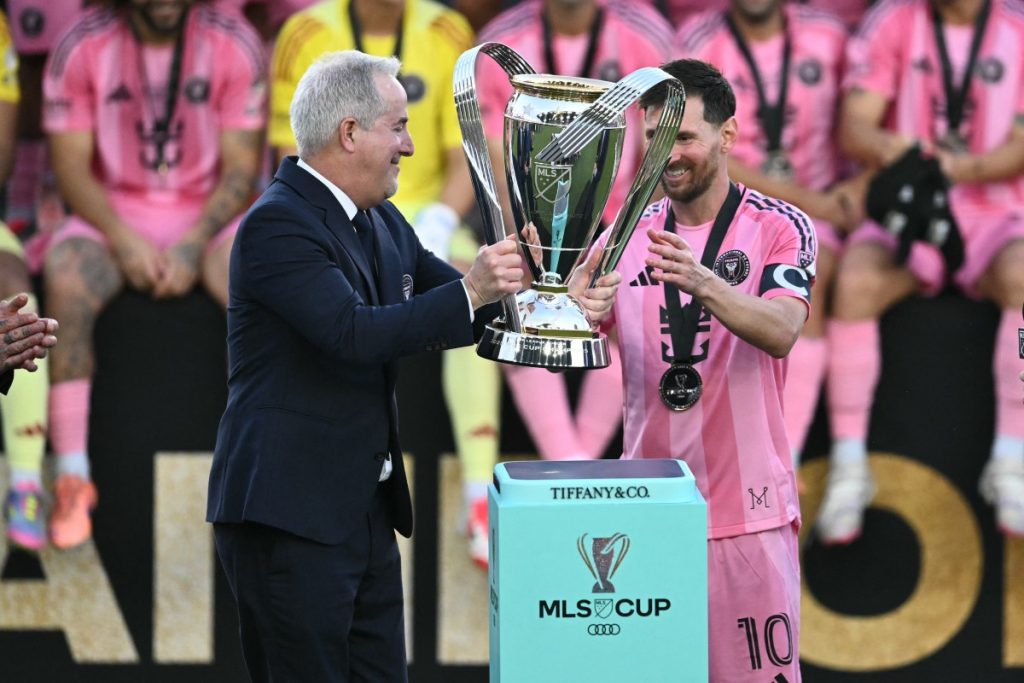 Messi extends record as player with most trophies after MLS Cup triumph