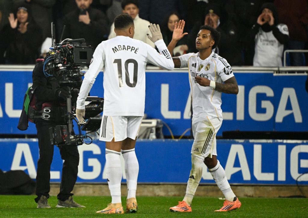 Rodrygo scrapes Real Madrid win at Alaves