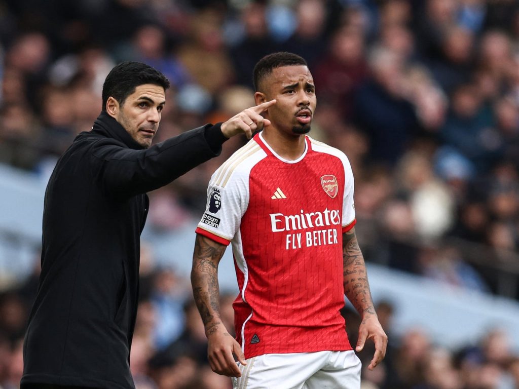 Jesus could start for Arsenal in League Cup, says Arteta