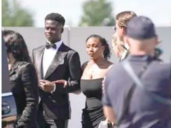 Footballer, Bukayo Saka, preserves his Yoruba identity through marriage